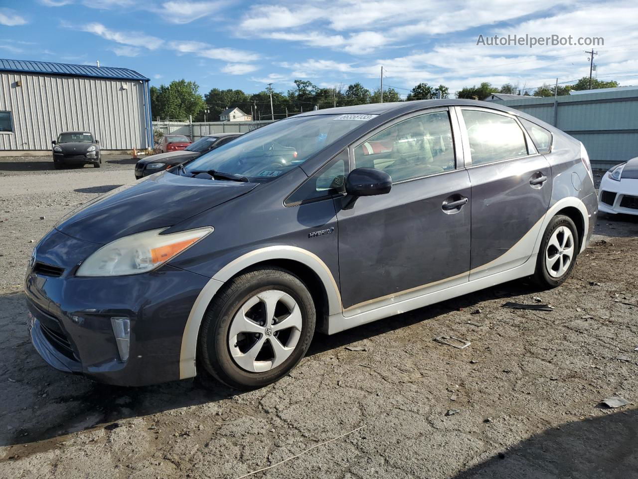 2013 Toyota Prius  Gray vin: JTDKN3DU2D1677141