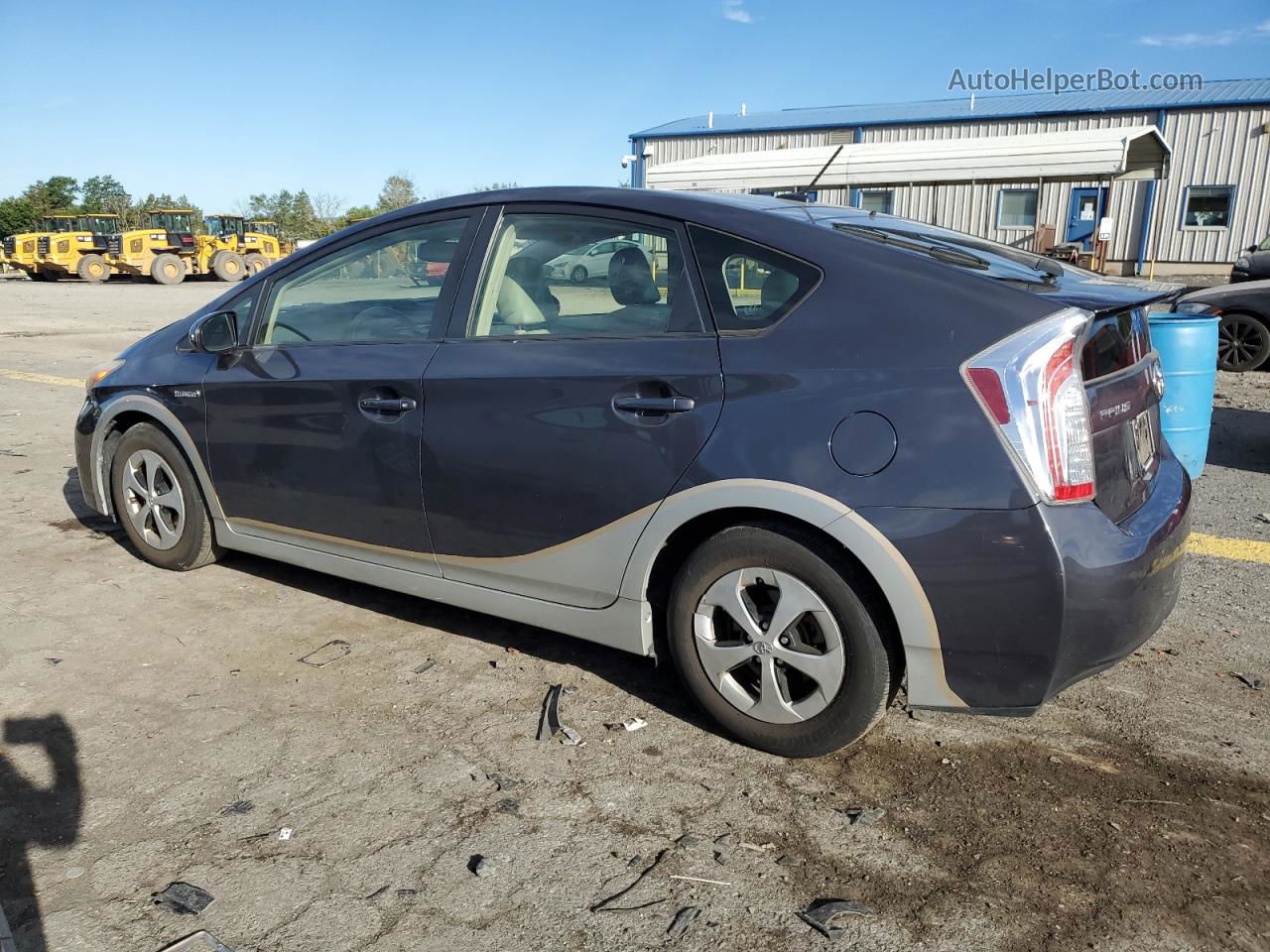 2013 Toyota Prius  Gray vin: JTDKN3DU2D1677141