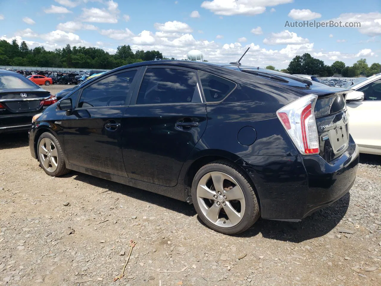 2013 Toyota Prius  Черный vin: JTDKN3DU2D5603713