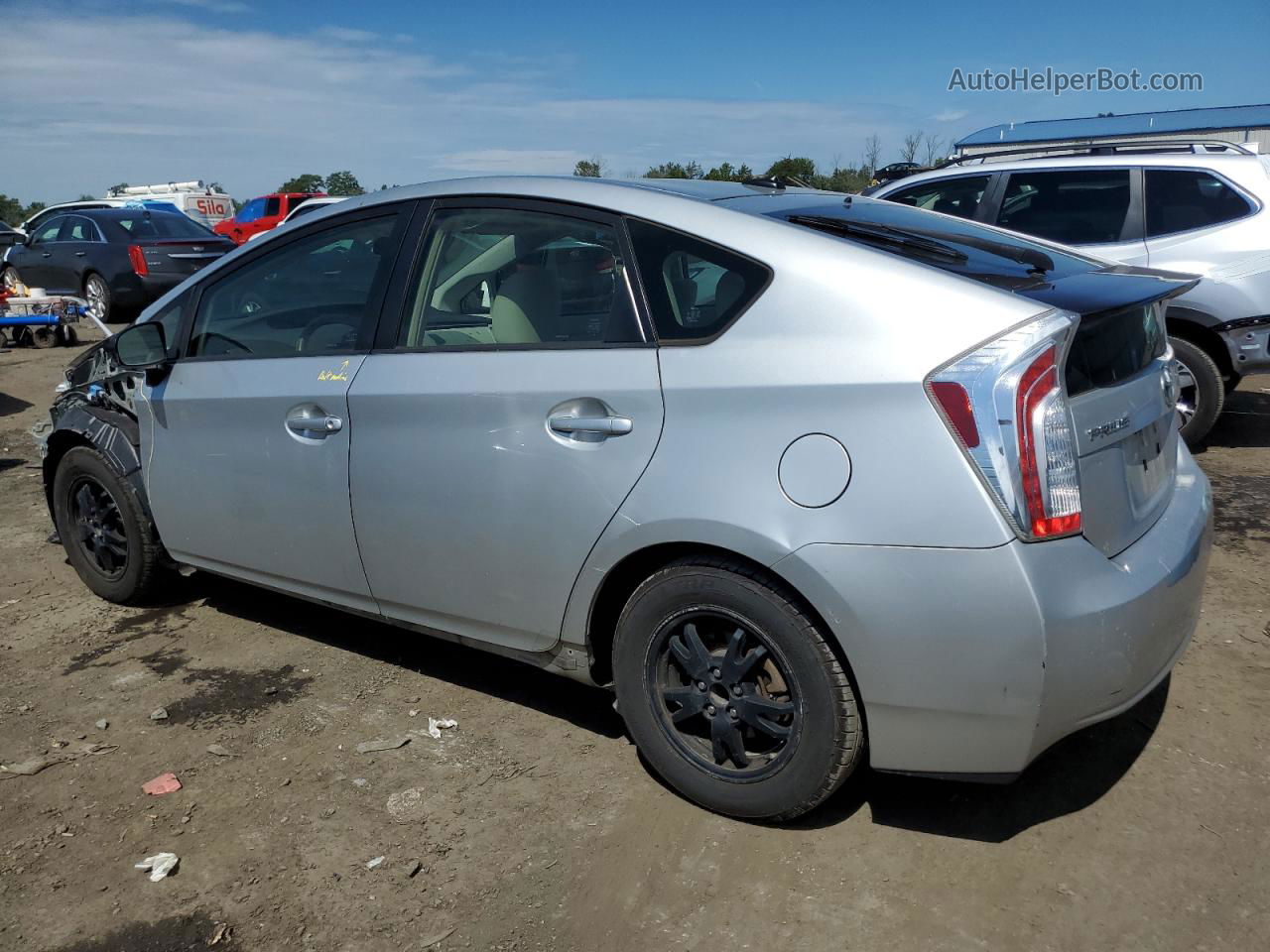 2013 Toyota Prius  Silver vin: JTDKN3DU2D5669288