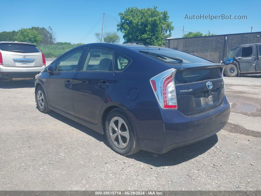 2014 Toyota Prius Two Черный vin: JTDKN3DU2E0362900