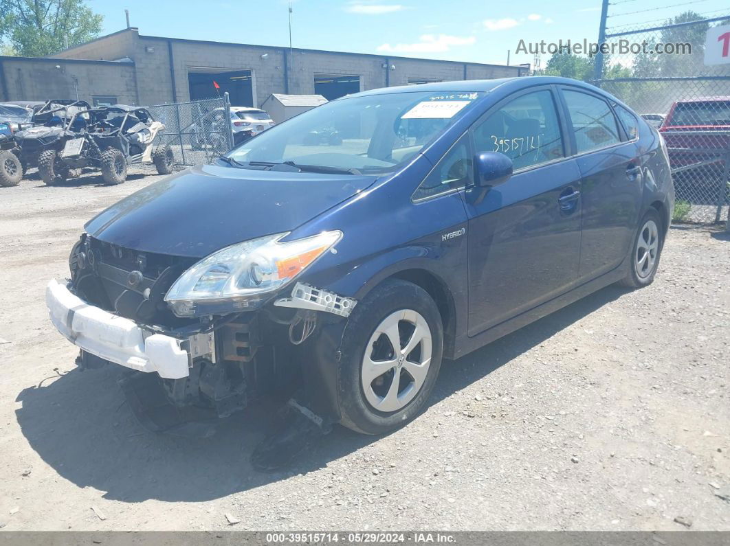 2014 Toyota Prius Two Black vin: JTDKN3DU2E0362900