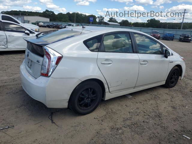 2014 Toyota Prius  White vin: JTDKN3DU2E0363707