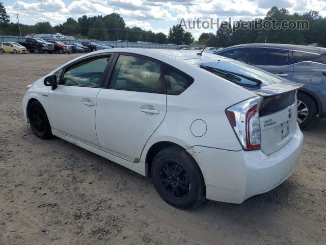 2014 Toyota Prius  White vin: JTDKN3DU2E0363707