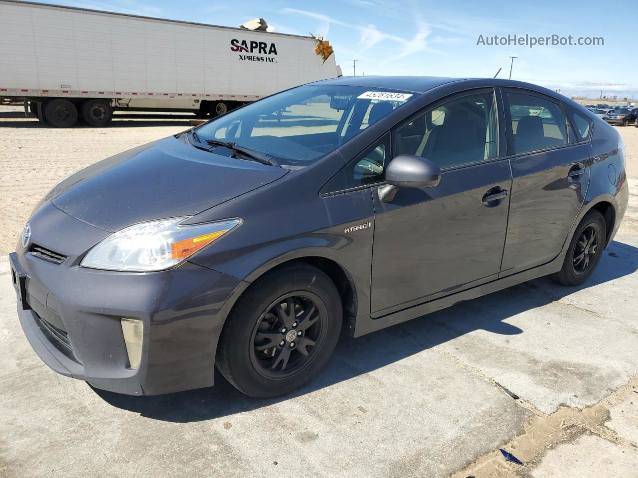 2014 Toyota Prius  Gray vin: JTDKN3DU2E0387537