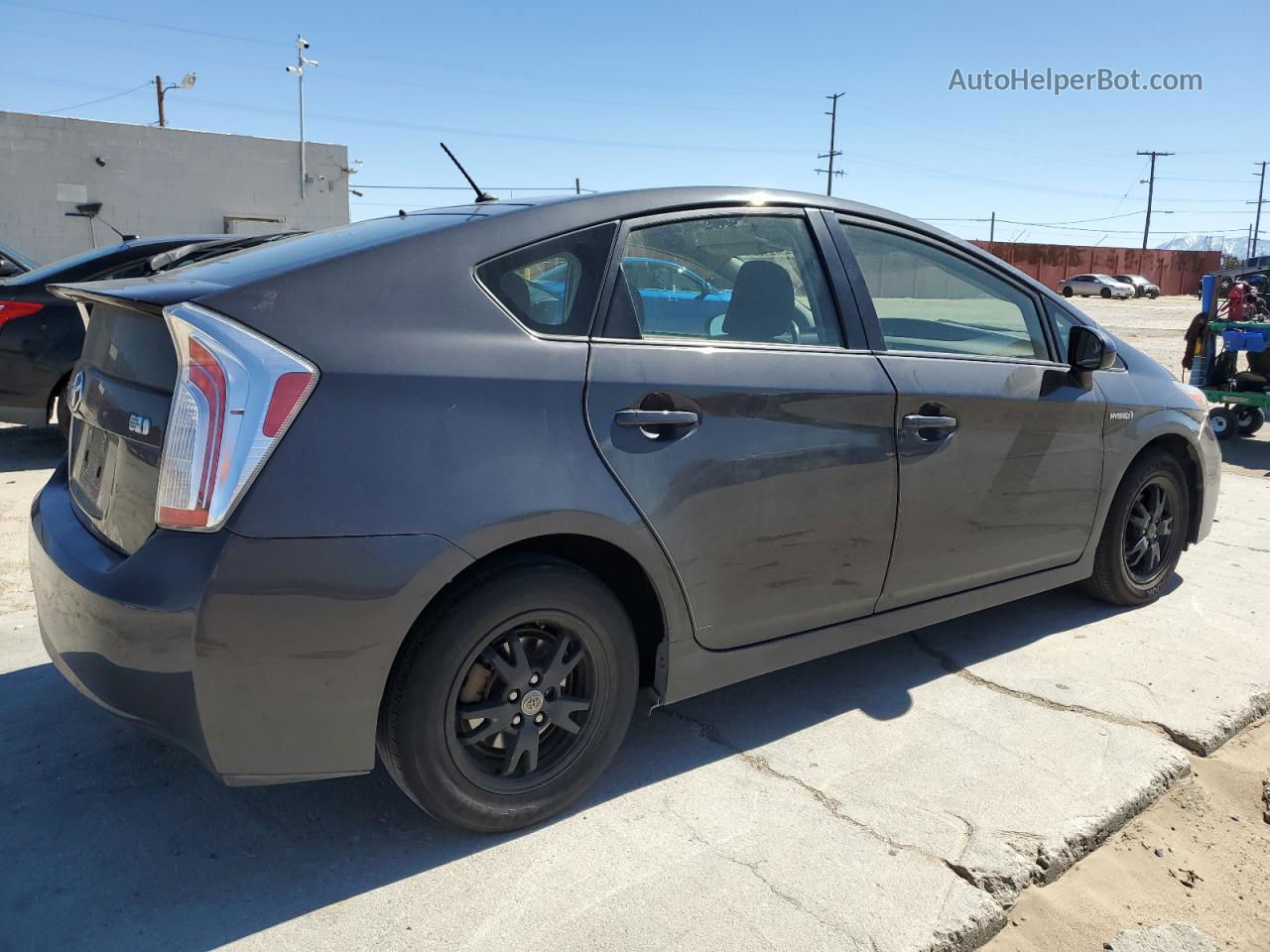 2014 Toyota Prius  Gray vin: JTDKN3DU2E0387537