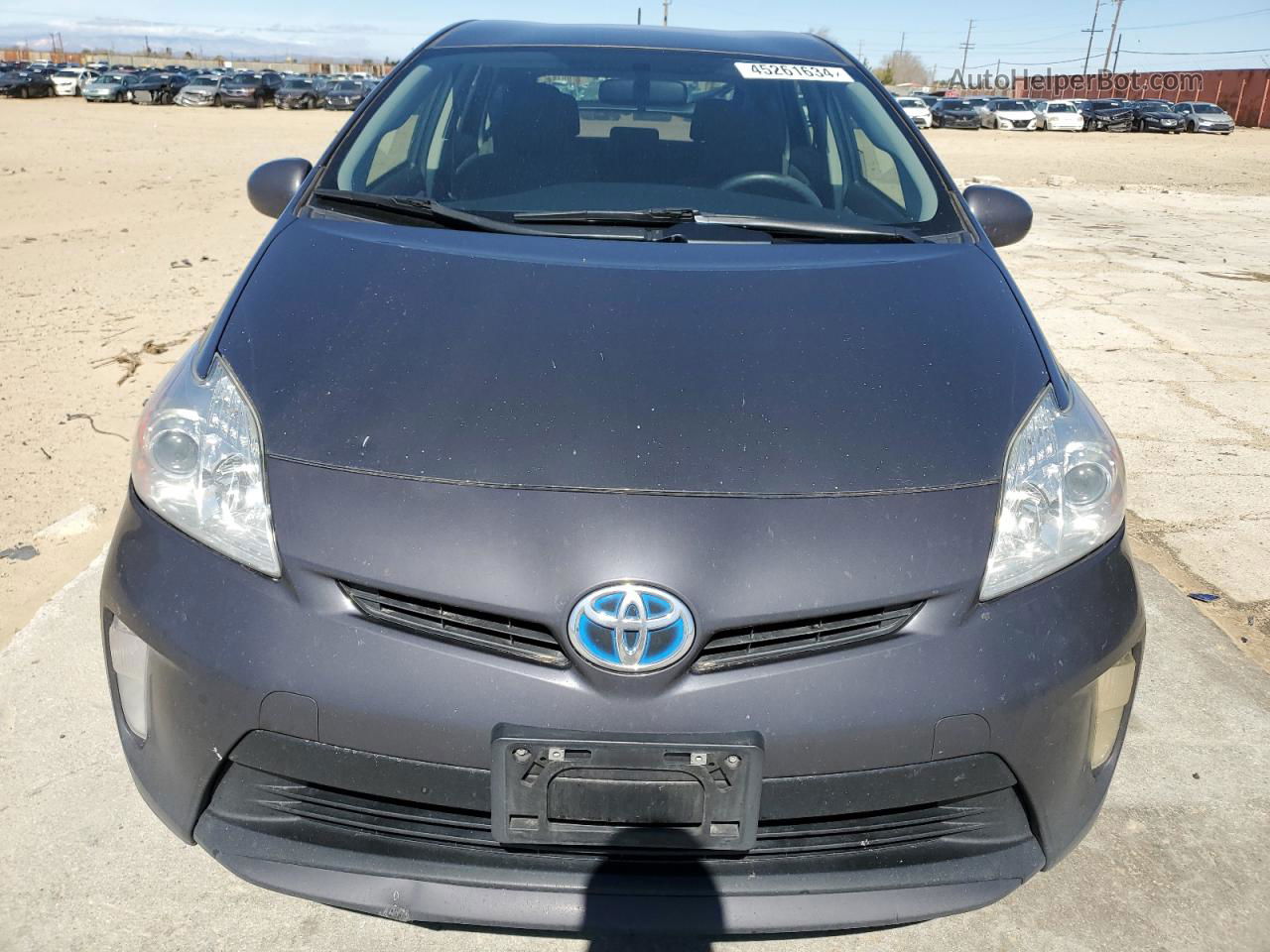 2014 Toyota Prius  Gray vin: JTDKN3DU2E0387537