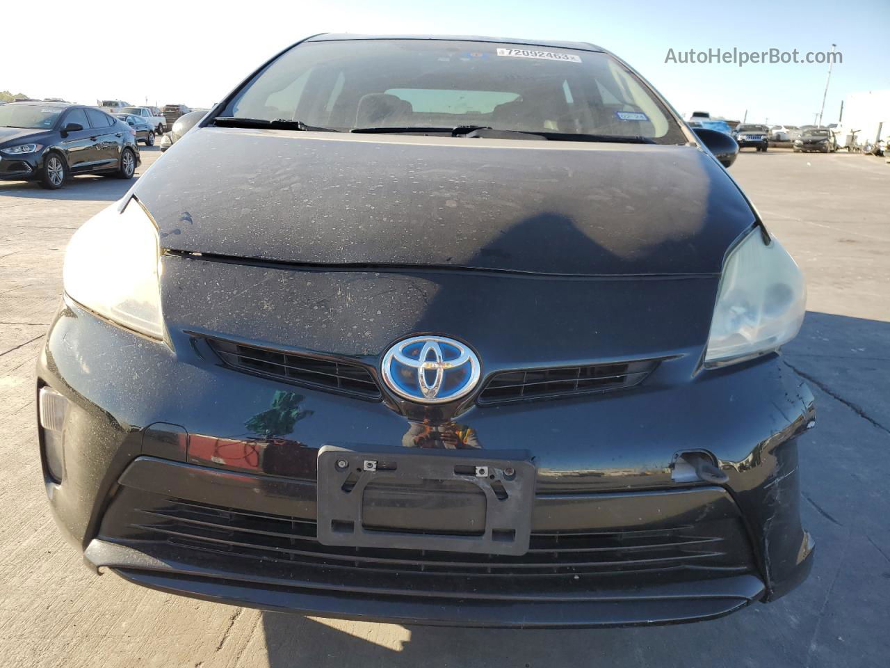 2014 Toyota Prius  Black vin: JTDKN3DU2E1743818