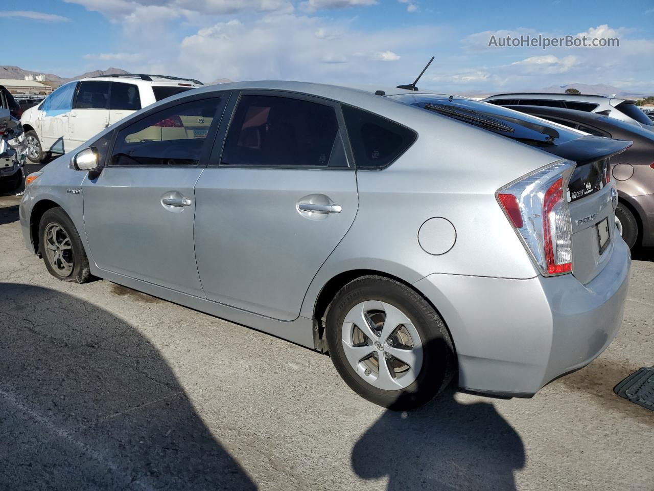 2015 Toyota Prius  Silver vin: JTDKN3DU2F0473822