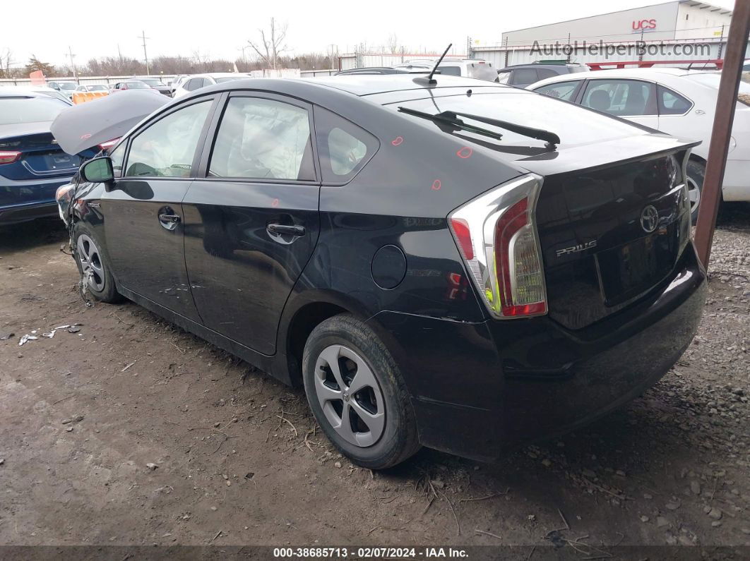 2015 Toyota Prius Three Черный vin: JTDKN3DU2F1919493