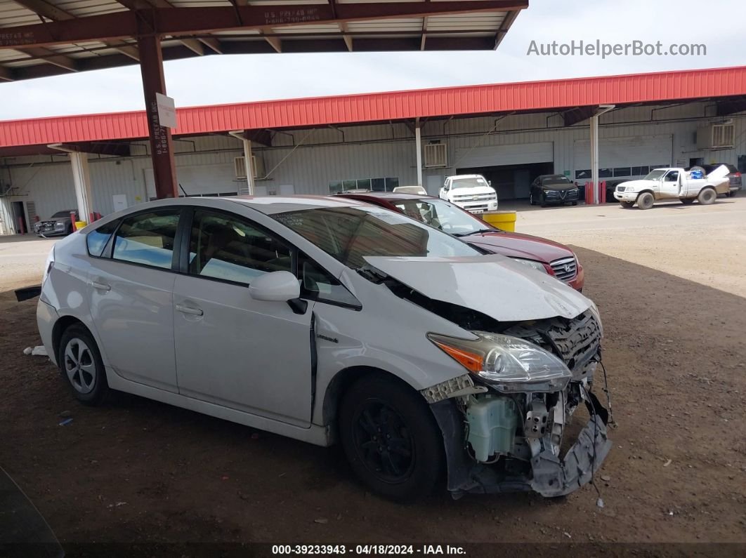 2015 Toyota Prius Two White vin: JTDKN3DU2F1922183