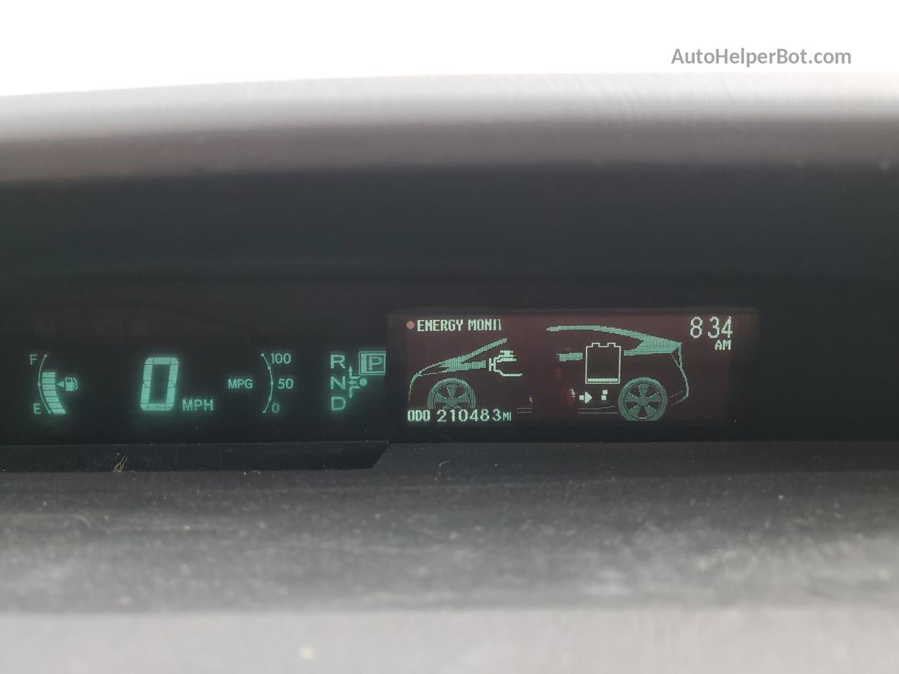 2011 Toyota Prius  Белый vin: JTDKN3DU3B0269119