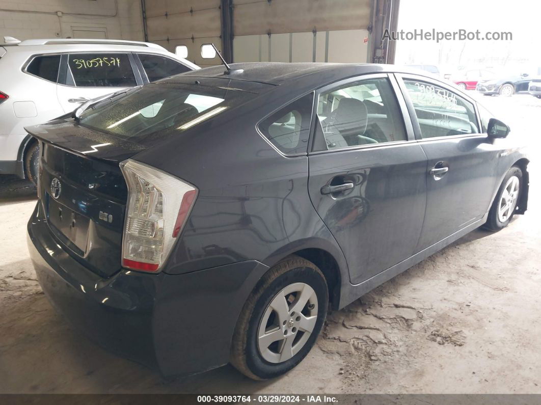 2011 Toyota Prius Three Black vin: JTDKN3DU3B1420051