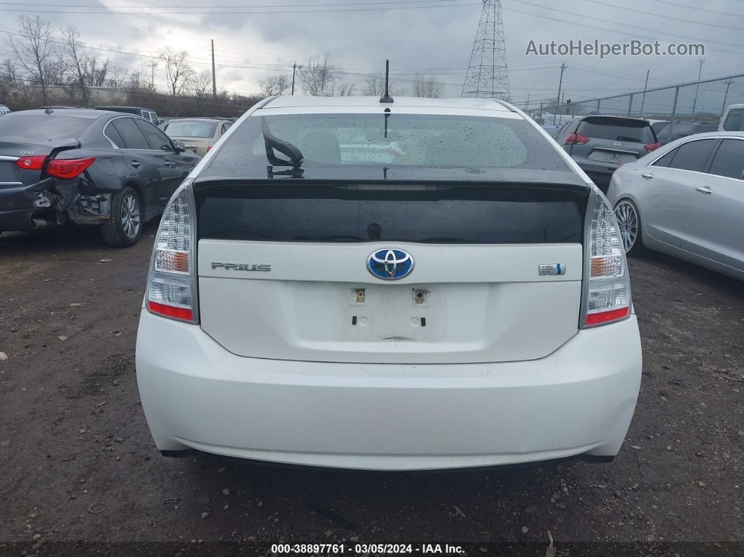 2011 Toyota Prius   White vin: JTDKN3DU3B5304843