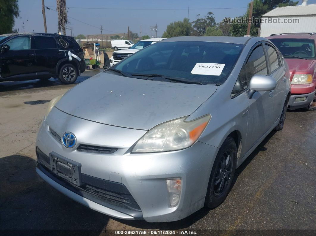 2012 Toyota Prius Two Silver vin: JTDKN3DU3C1490232