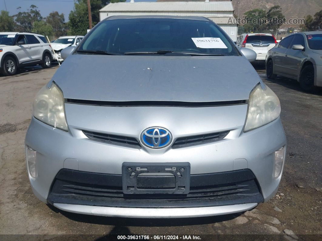 2012 Toyota Prius Two Серебряный vin: JTDKN3DU3C1490232