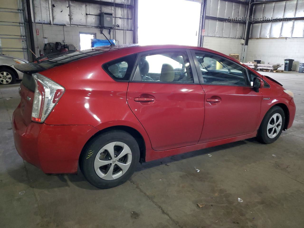 2012 Toyota Prius  Burgundy vin: JTDKN3DU3C1490912