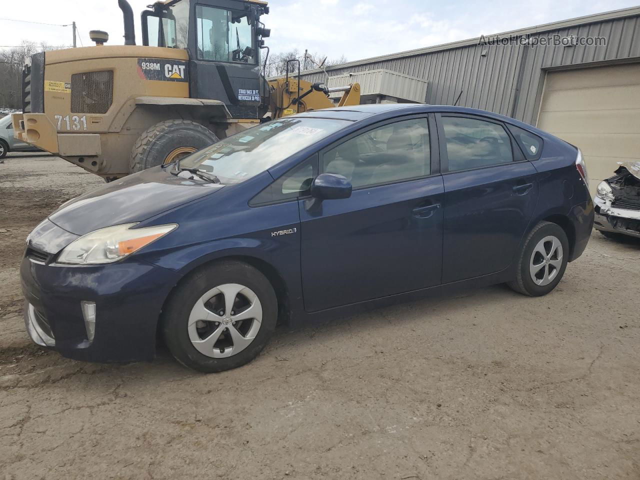 2012 Toyota Prius  Blue vin: JTDKN3DU3C1562644