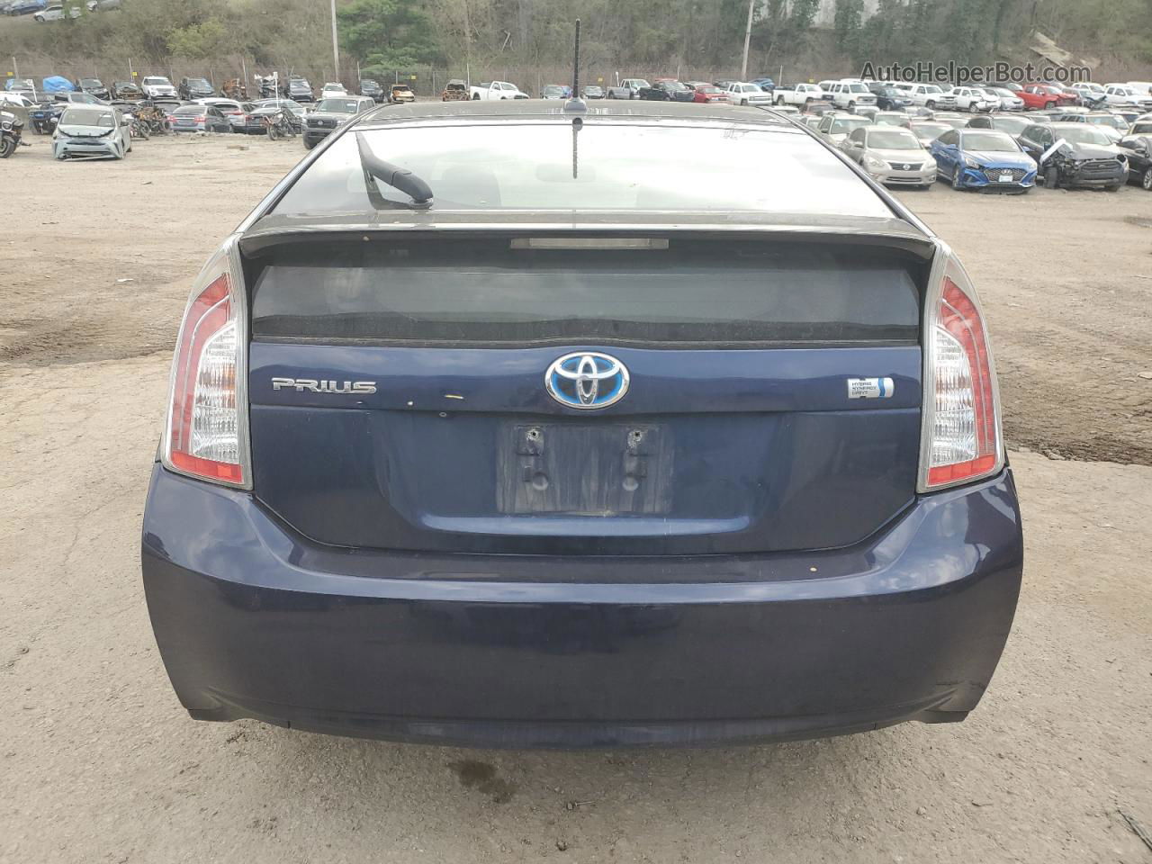 2012 Toyota Prius  Blue vin: JTDKN3DU3C1562644