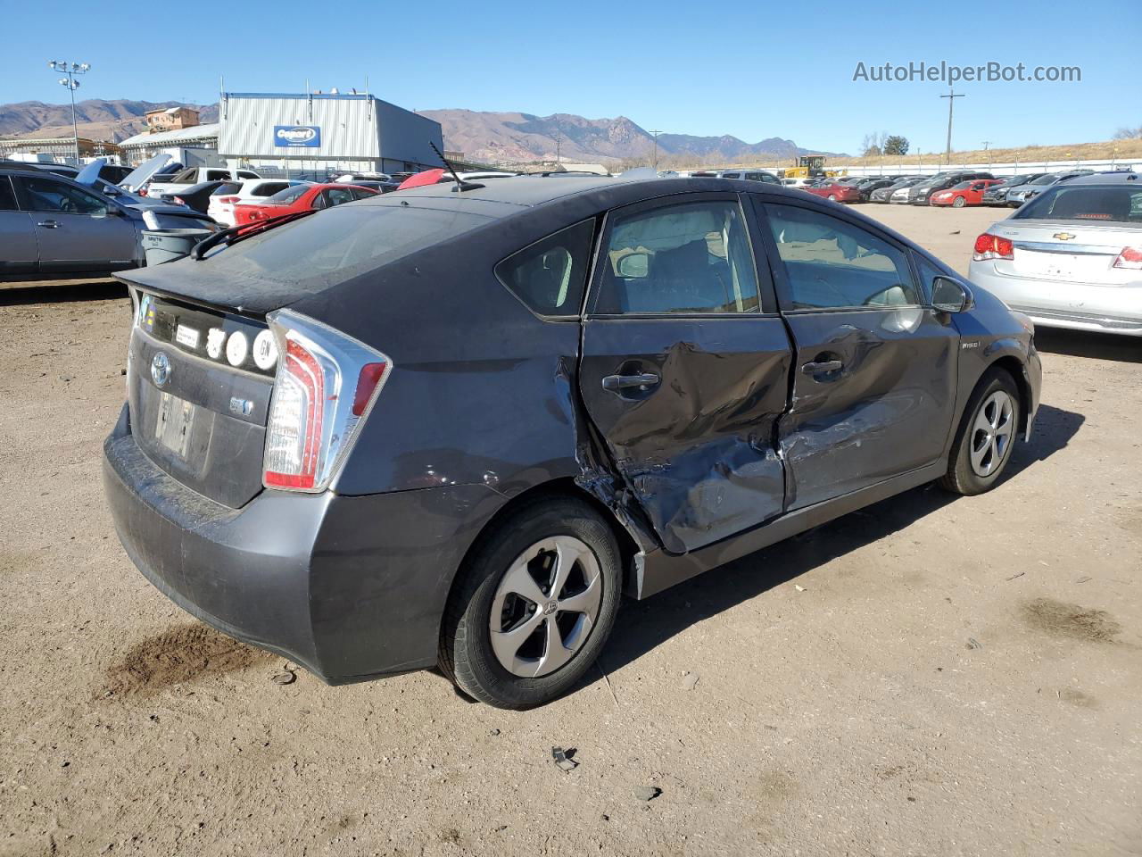 2012 Toyota Prius  Gray vin: JTDKN3DU3C1567200