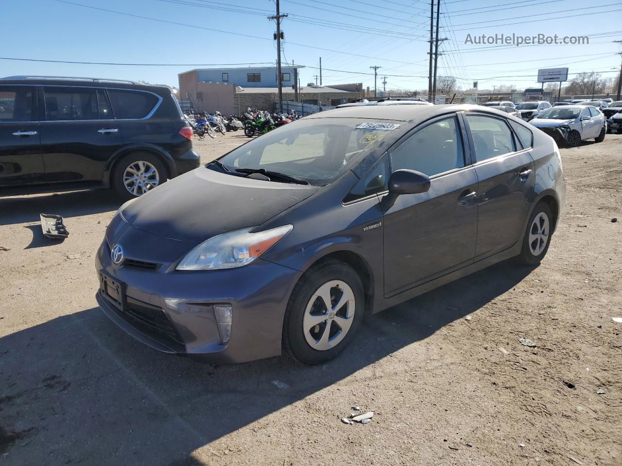 2012 Toyota Prius  Gray vin: JTDKN3DU3C1567200