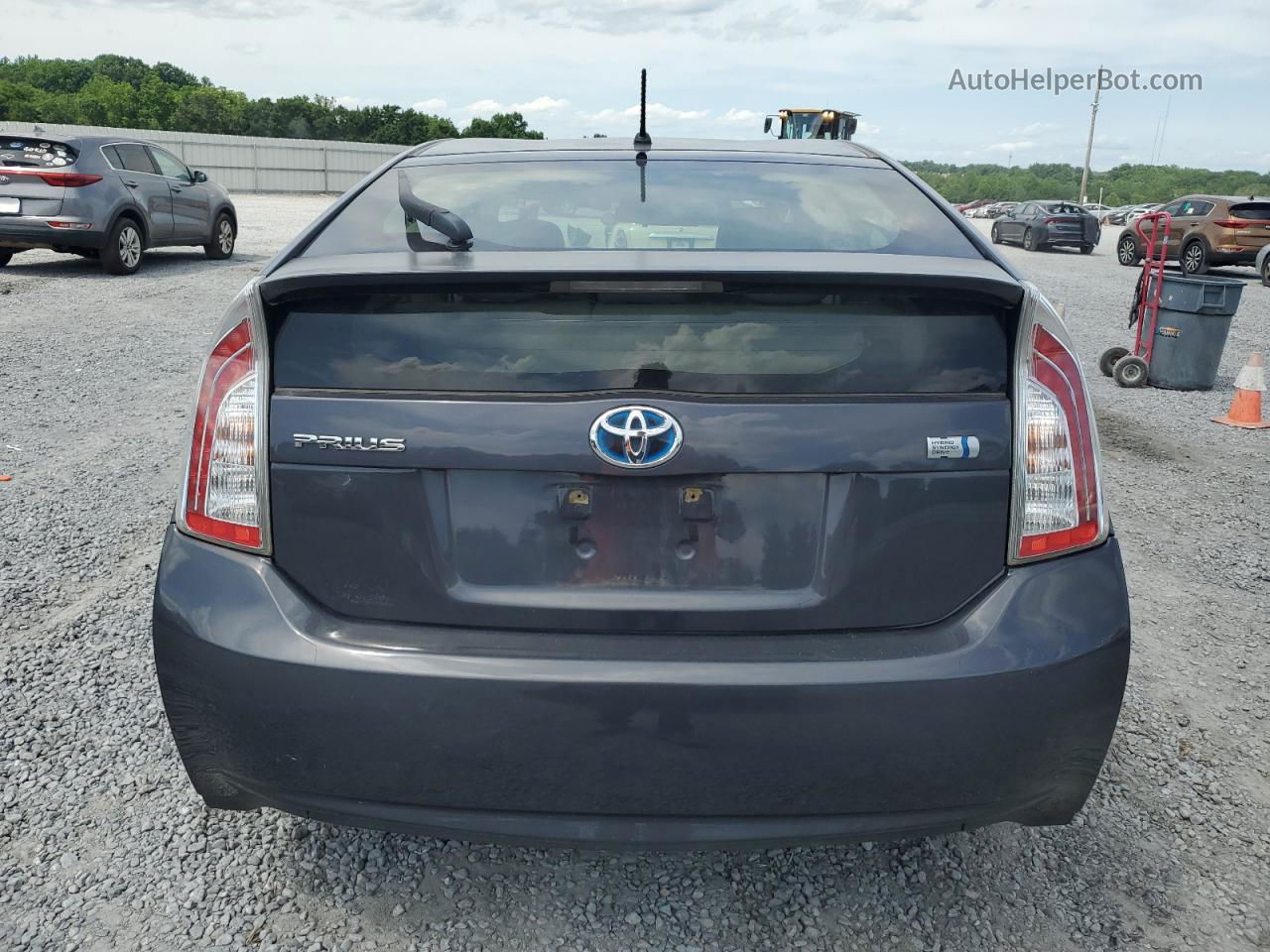 2012 Toyota Prius  Gray vin: JTDKN3DU3C1572641