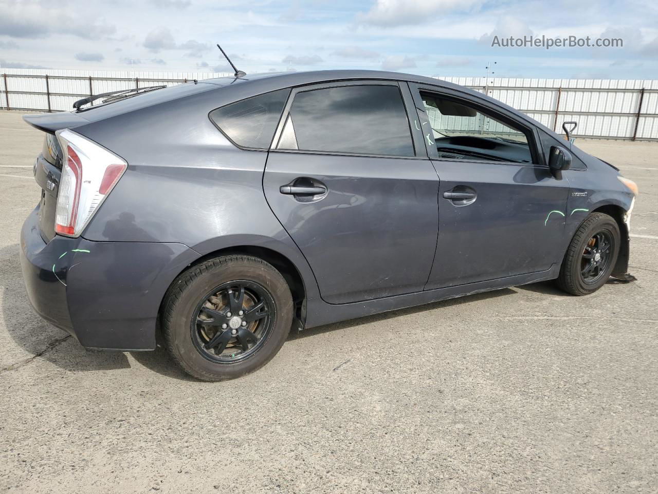 2012 Toyota Prius  Charcoal vin: JTDKN3DU3C1574096