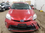 2012 Toyota Prius  Красный vin: JTDKN3DU3C5378085