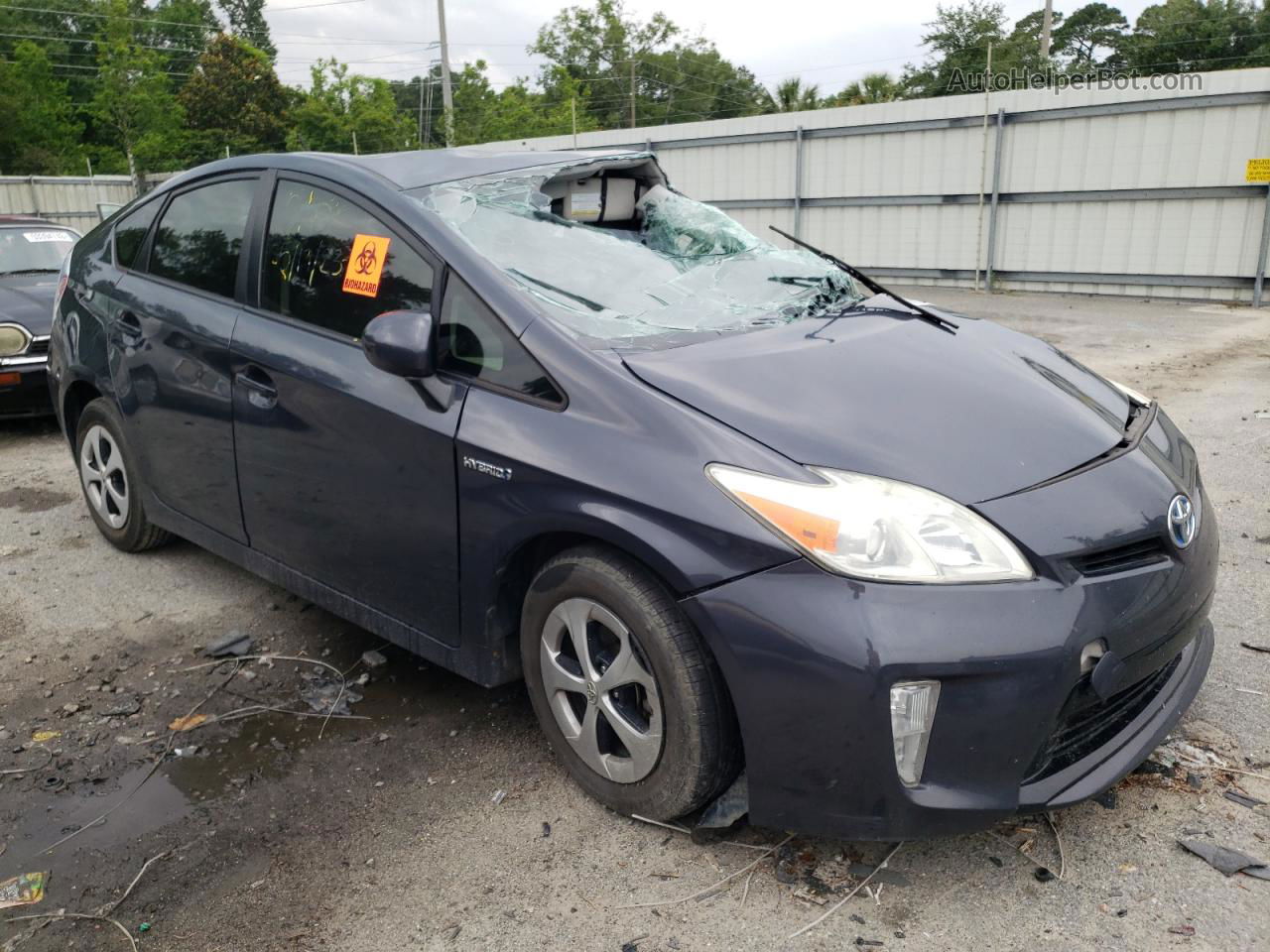 2012 Toyota Prius  Gray vin: JTDKN3DU3C5504056