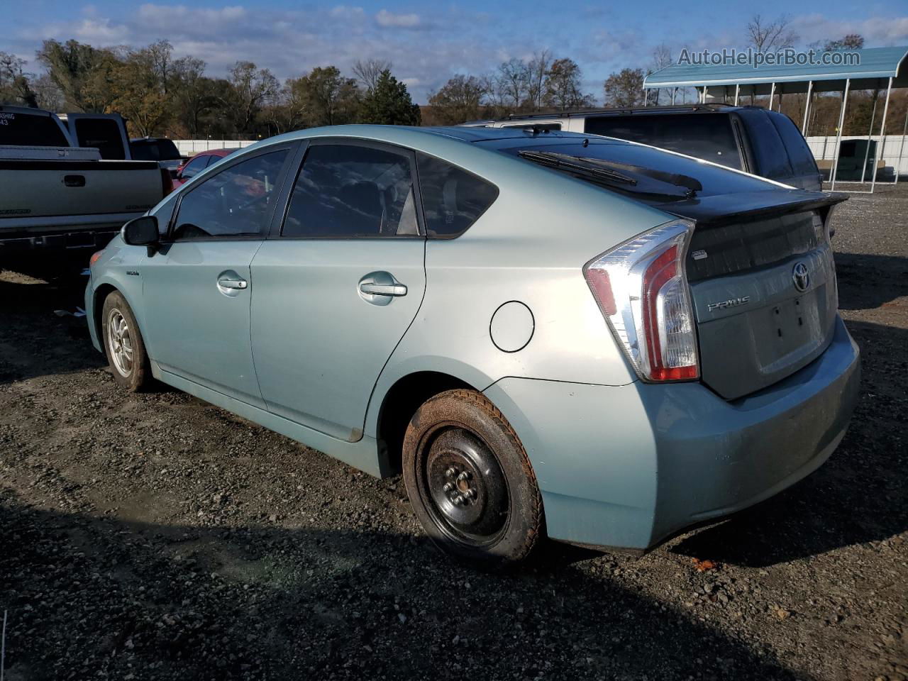 2013 Toyota Prius  Blue vin: JTDKN3DU3D1663426