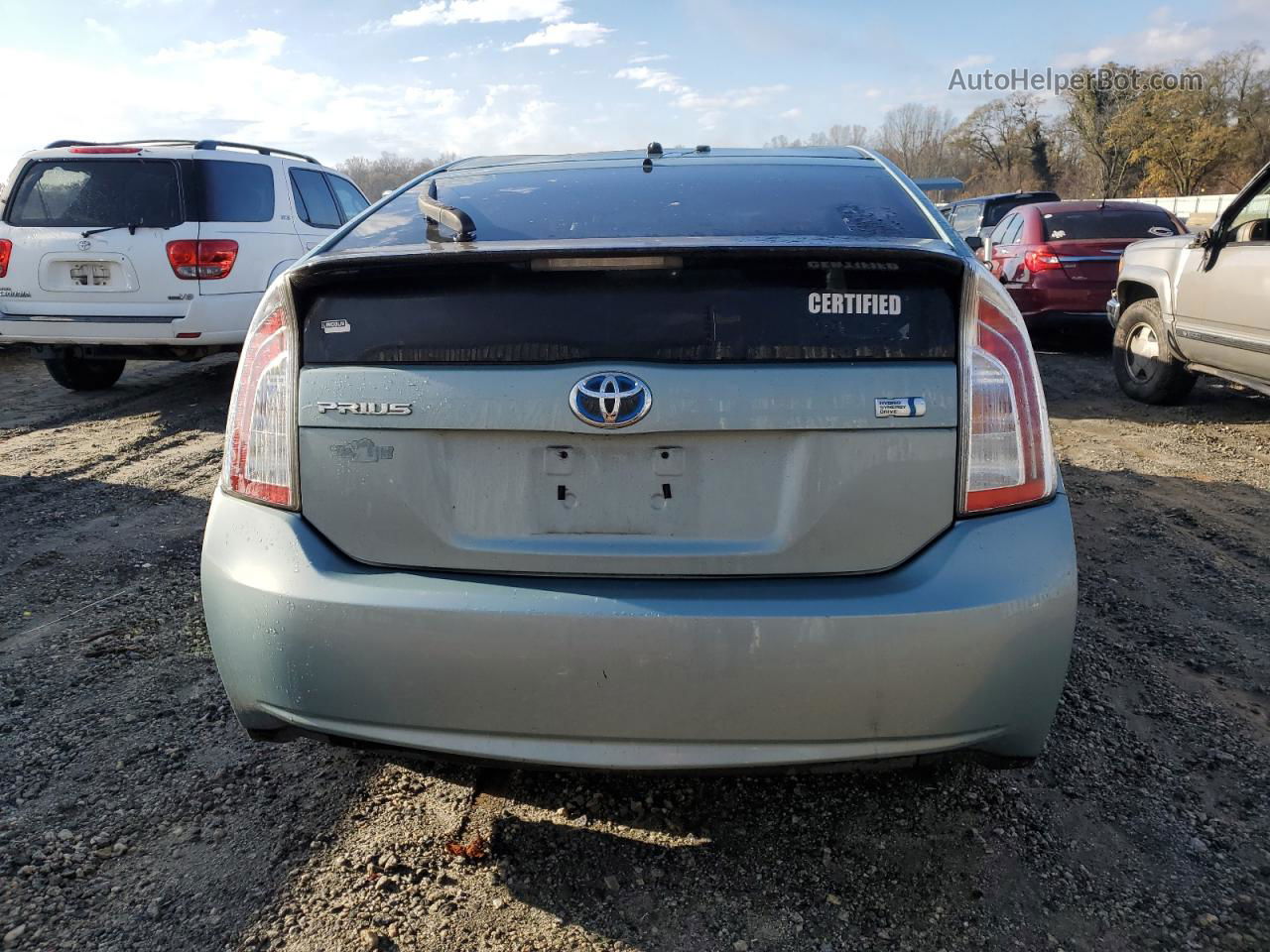 2013 Toyota Prius  Blue vin: JTDKN3DU3D1663426