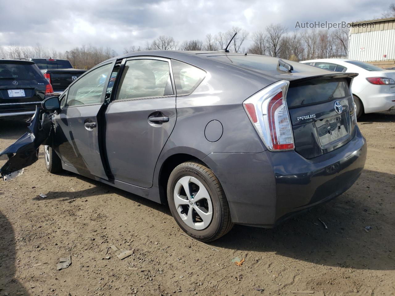 2013 Toyota Prius  Gray vin: JTDKN3DU3D1683188