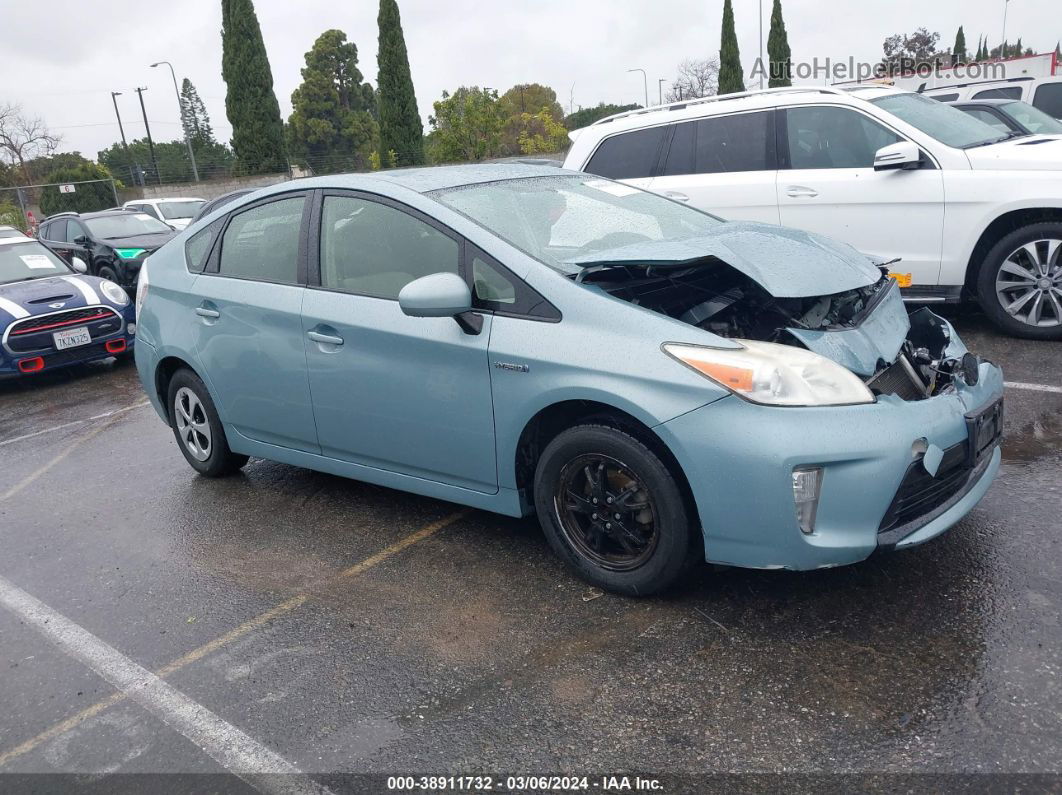 2013 Toyota Prius Two Green vin: JTDKN3DU3D1714505