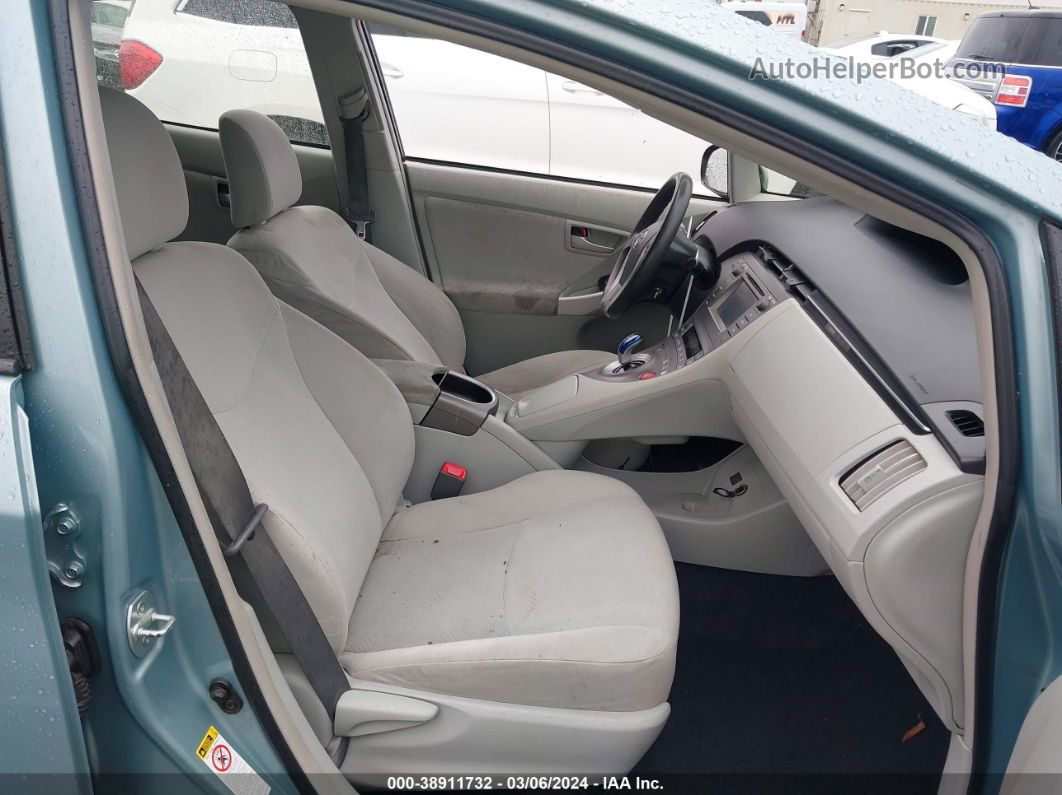 2013 Toyota Prius Two Зеленый vin: JTDKN3DU3D1714505