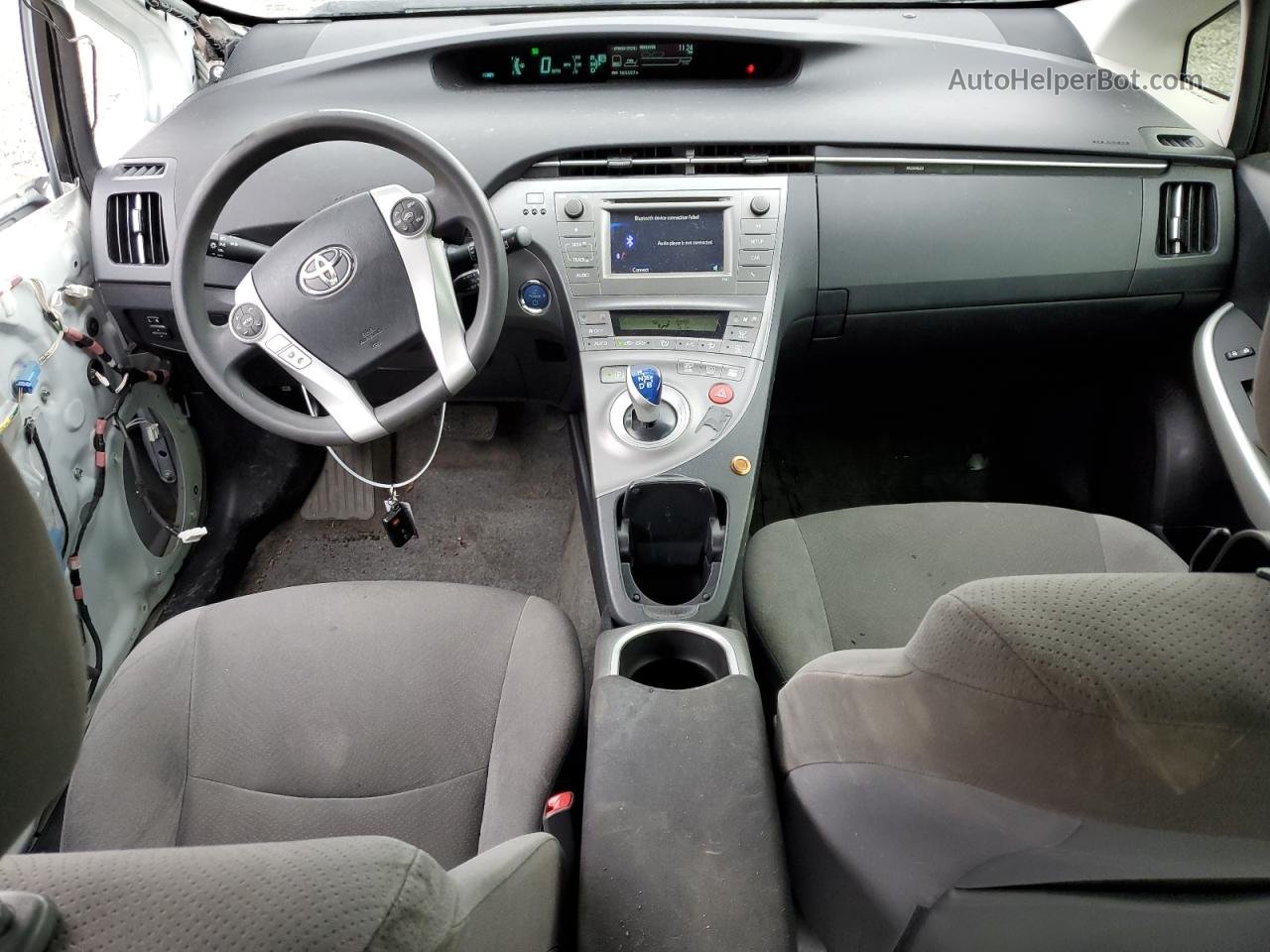 2013 Toyota Prius  Белый vin: JTDKN3DU3D1715654