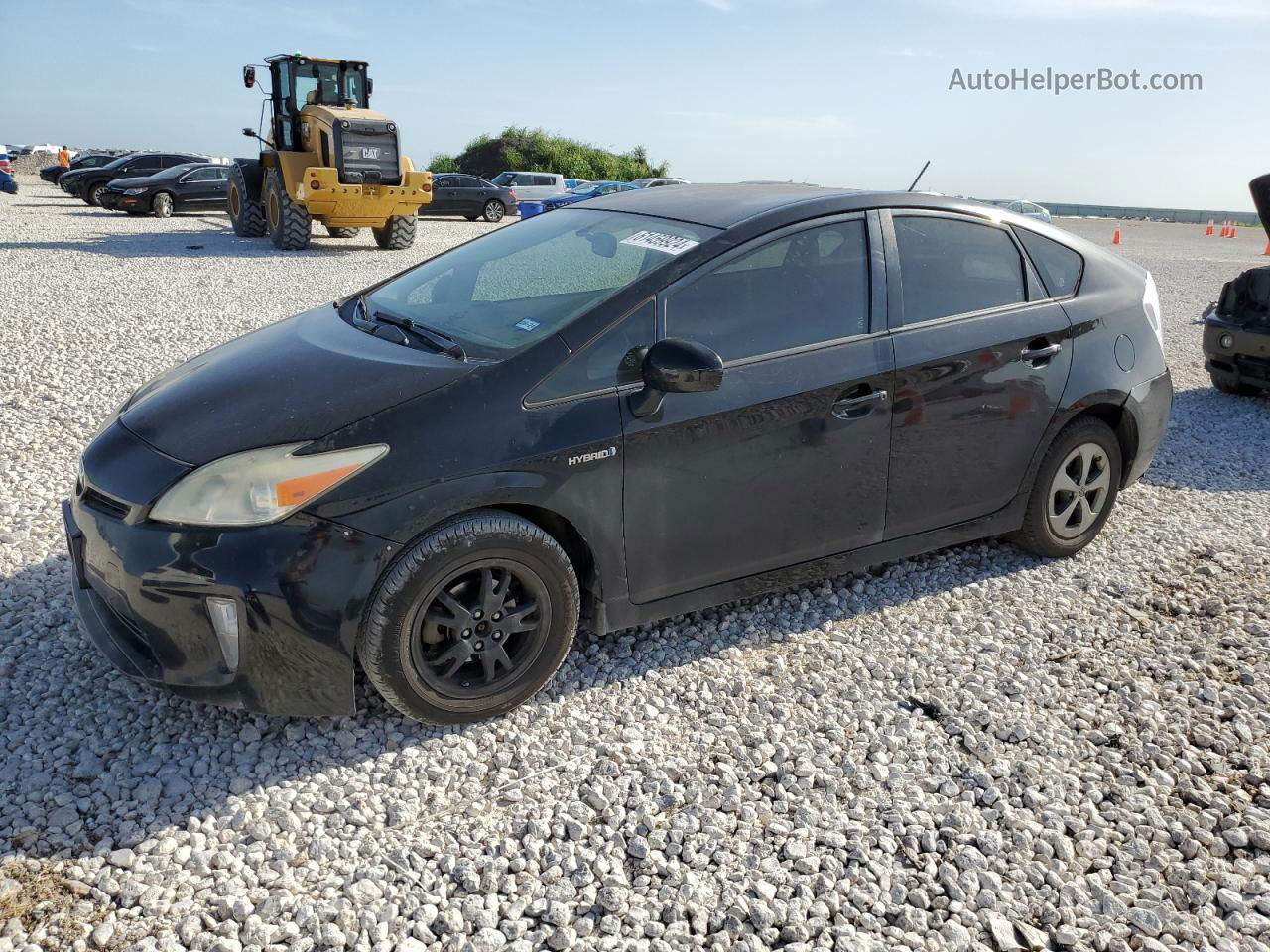 2013 Toyota Prius  Черный vin: JTDKN3DU3D5542761