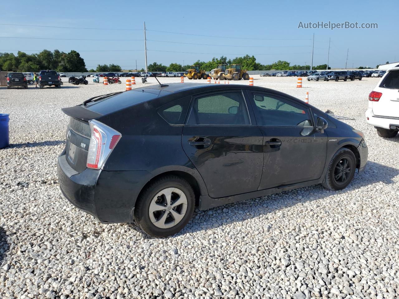 2013 Toyota Prius  Black vin: JTDKN3DU3D5542761