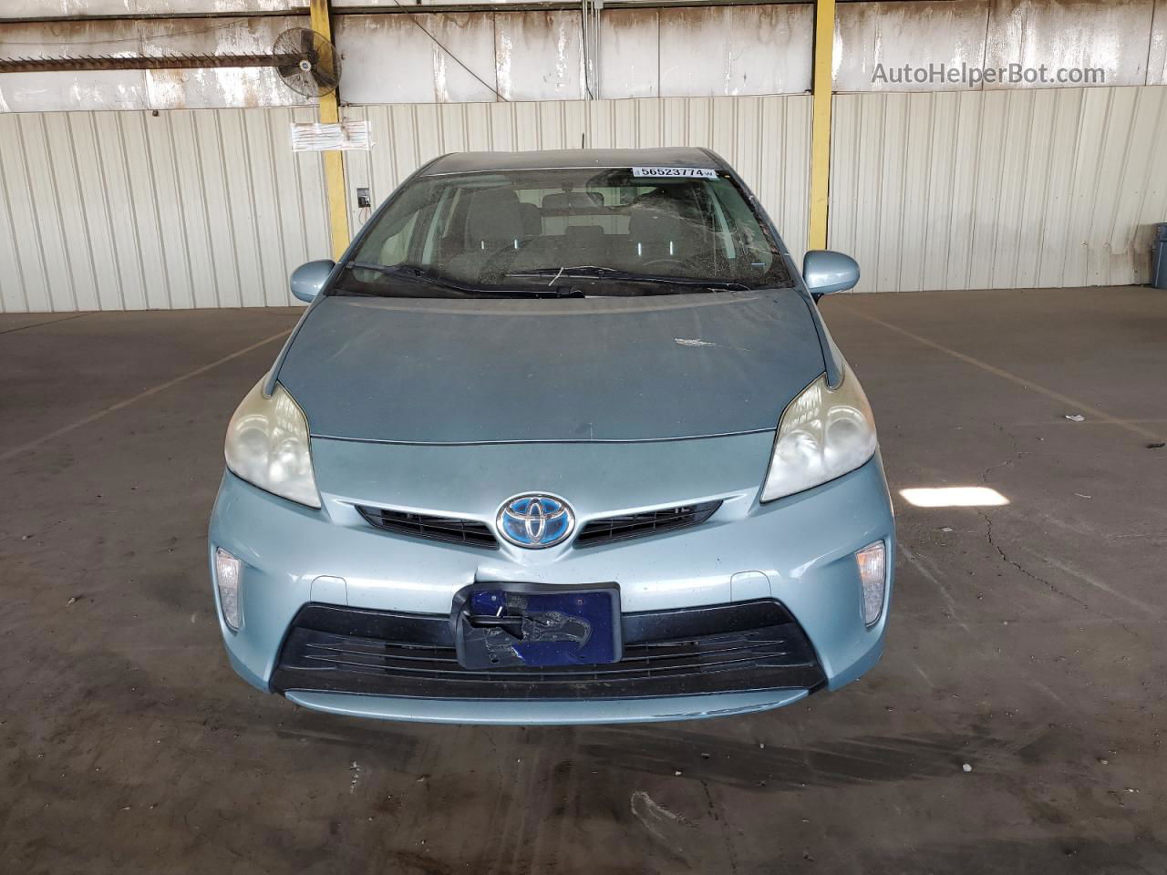 2013 Toyota Prius  Green vin: JTDKN3DU3D5609861