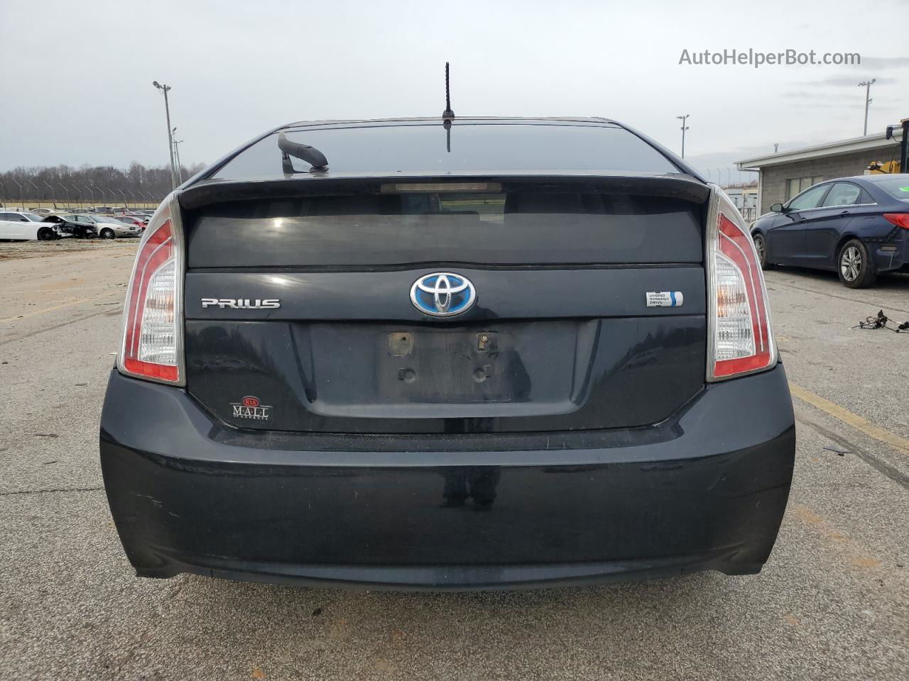 2013 Toyota Prius  Black vin: JTDKN3DU3D5654475