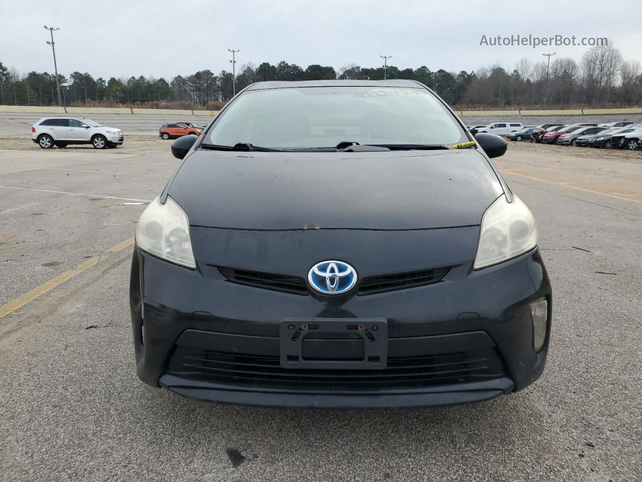 2013 Toyota Prius  Черный vin: JTDKN3DU3D5654475