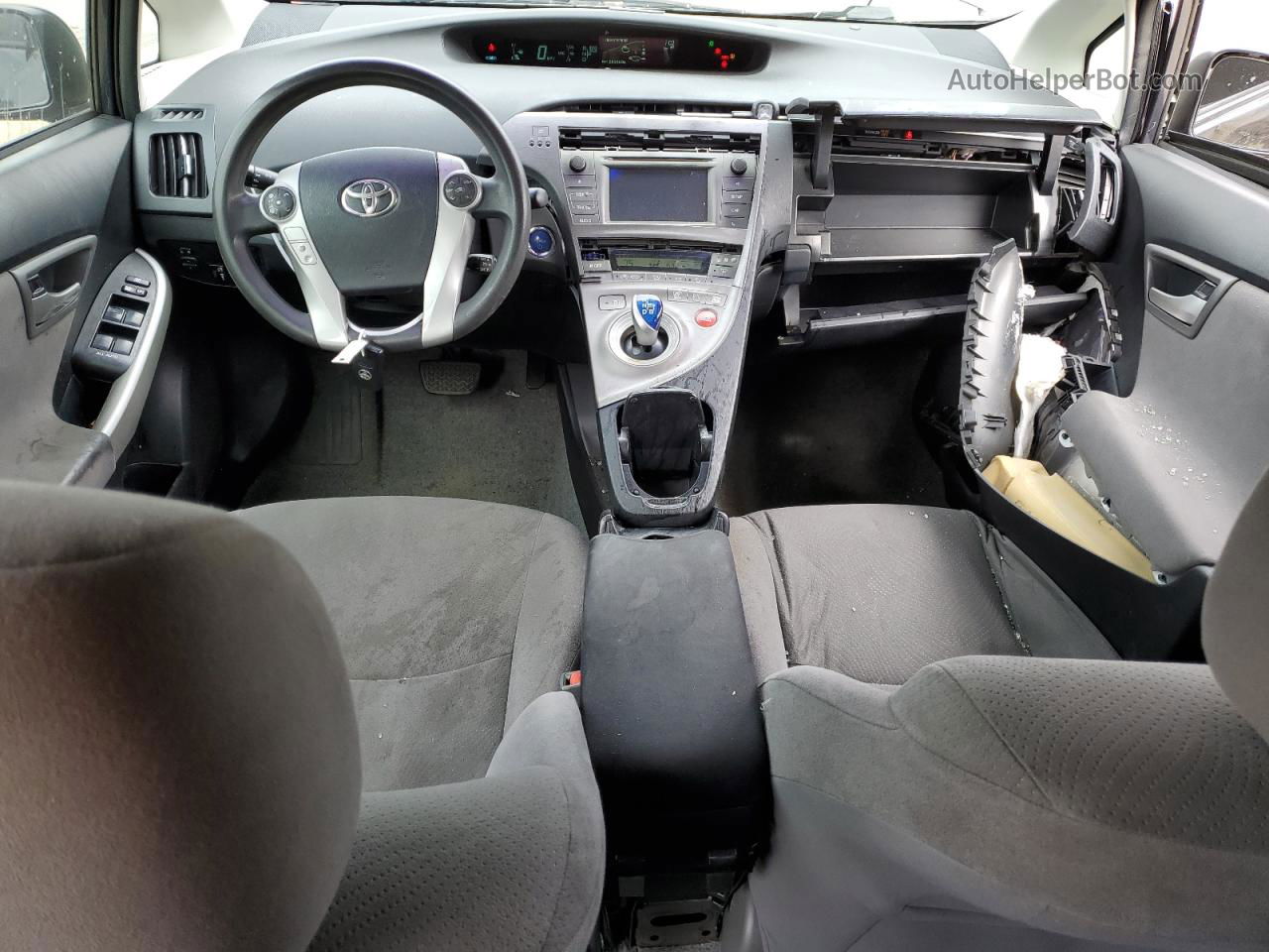 2014 Toyota Prius  Серый vin: JTDKN3DU3E0385893
