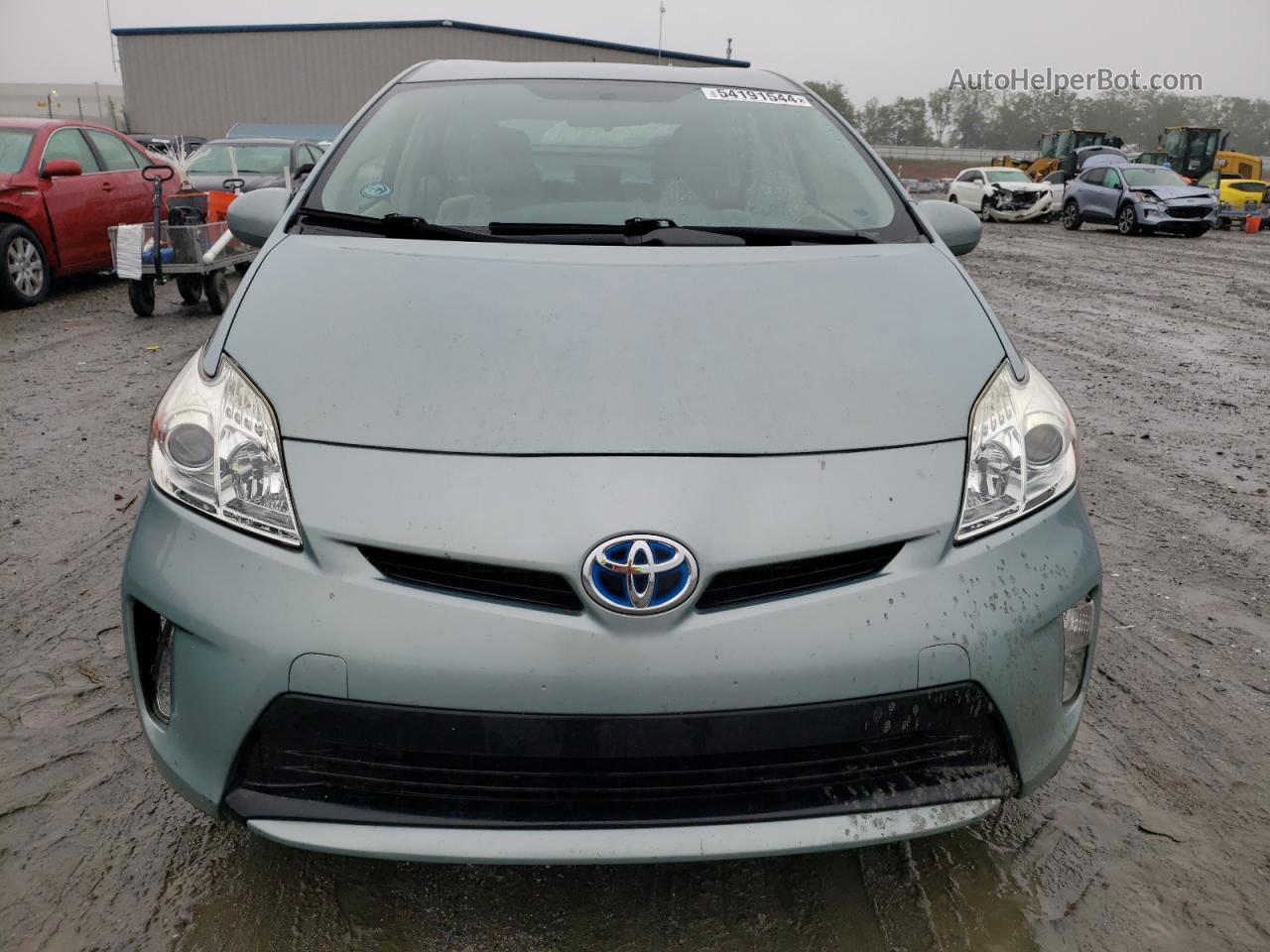 2014 Toyota Prius  Turquoise vin: JTDKN3DU3E1826397