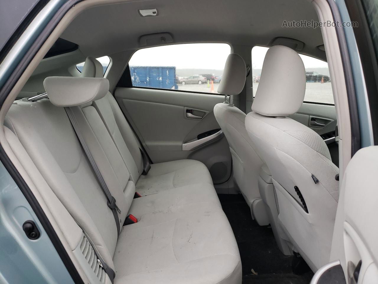 2014 Toyota Prius  Turquoise vin: JTDKN3DU3E1826397