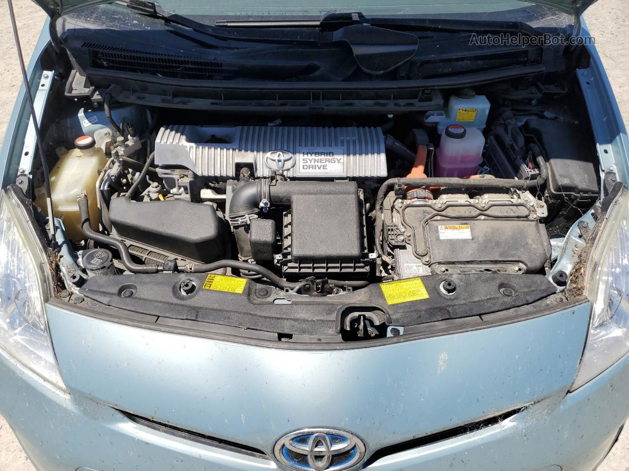 2014 Toyota Prius  Teal vin: JTDKN3DU3E1838291