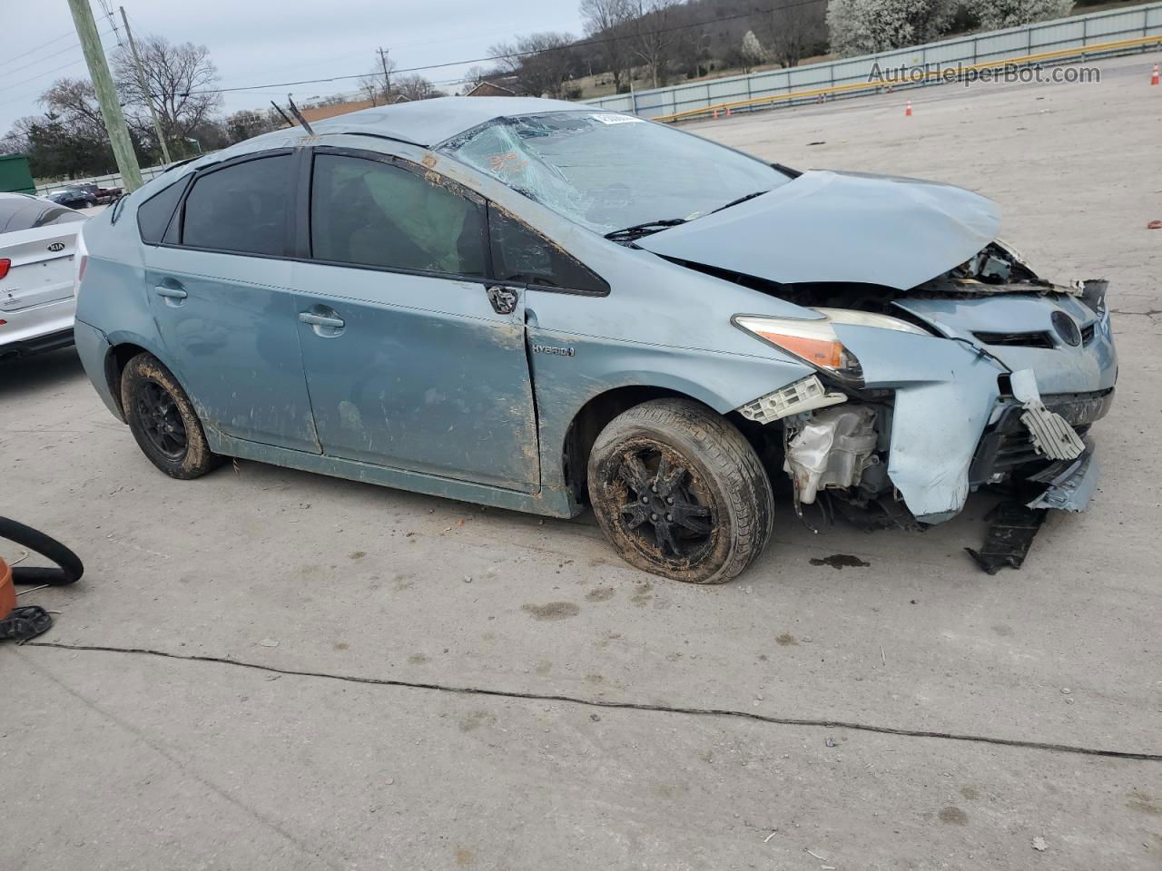 2015 Toyota Prius  Серый vin: JTDKN3DU3F1895348