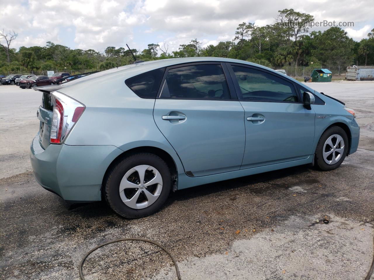 2015 Toyota Prius  Teal vin: JTDKN3DU3F1953569