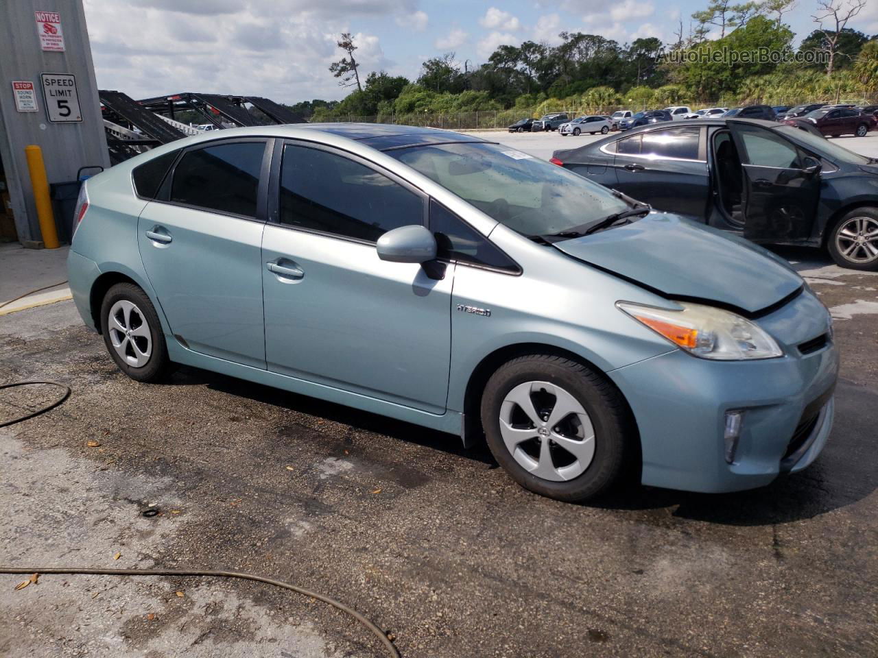 2015 Toyota Prius  Teal vin: JTDKN3DU3F1953569