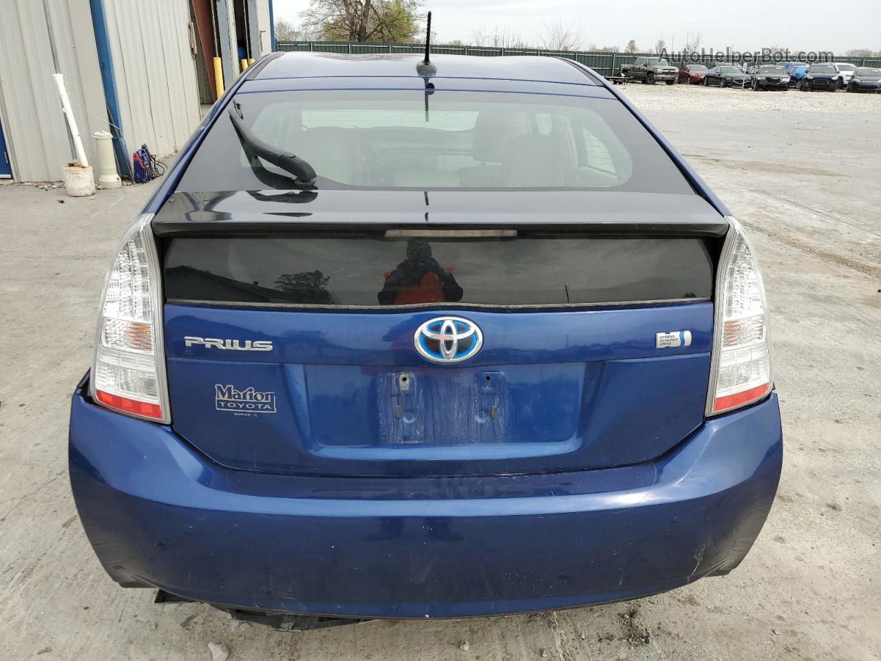 2011 Toyota Prius  Синий vin: JTDKN3DU4B0297141