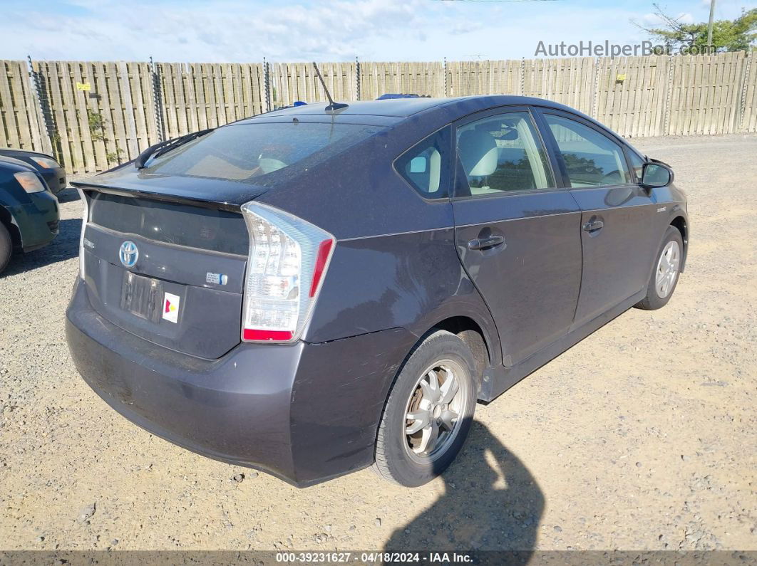 2011 Toyota Prius Four Gray vin: JTDKN3DU4B0314794