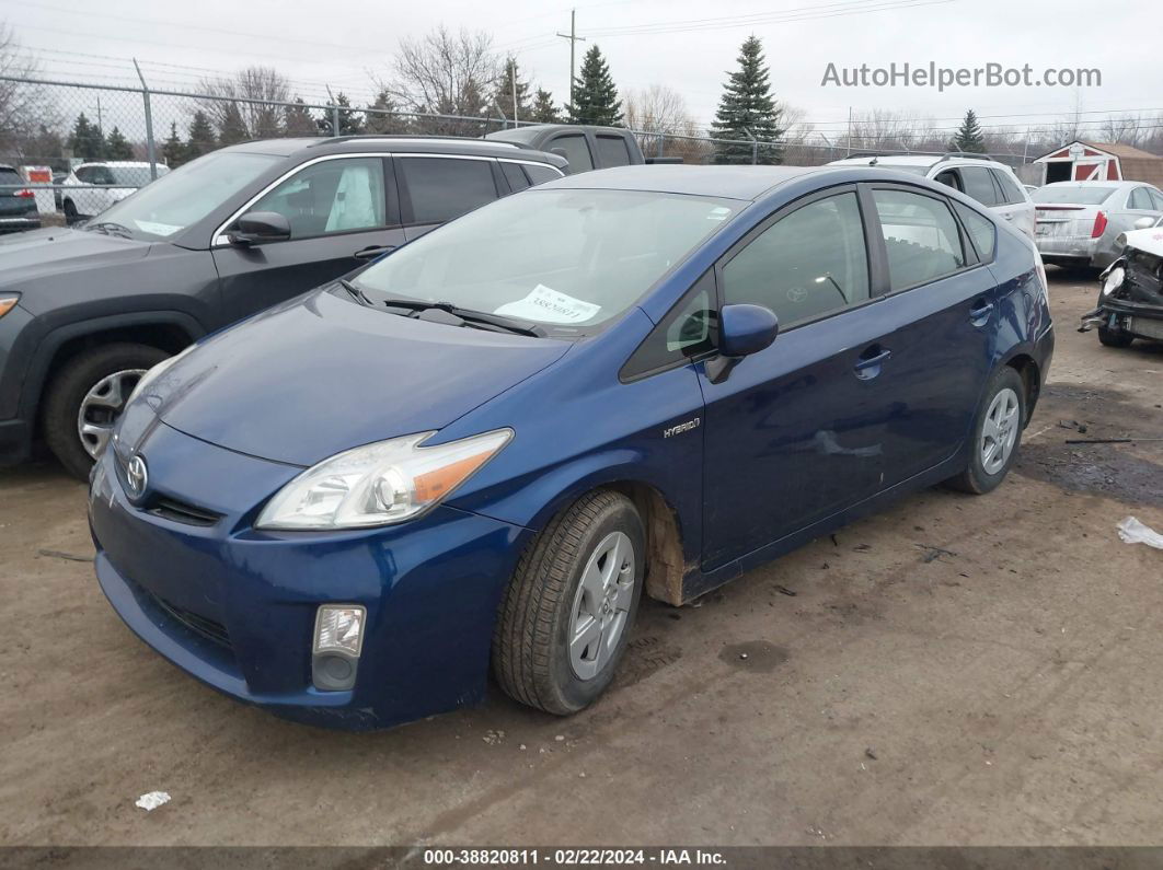 2011 Toyota Prius Three Blue vin: JTDKN3DU4B1394690